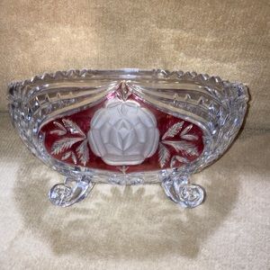 Crystal dish